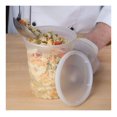 Microwavable Hot and Cold Translucent Plastic Deli Food Storage