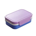 thumbnail image 1 of Microwavable Insulated Sealed Portable Compartmented Lunch Box for Adults, Leak-Proof Bento Container with Cutlery, Office & Travel Food Storage, 1-Pack, 1 of 5