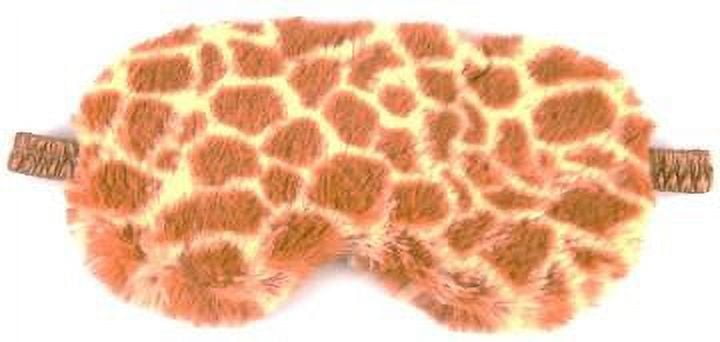 Microwavable Warming Sleep Mask - Giraffe