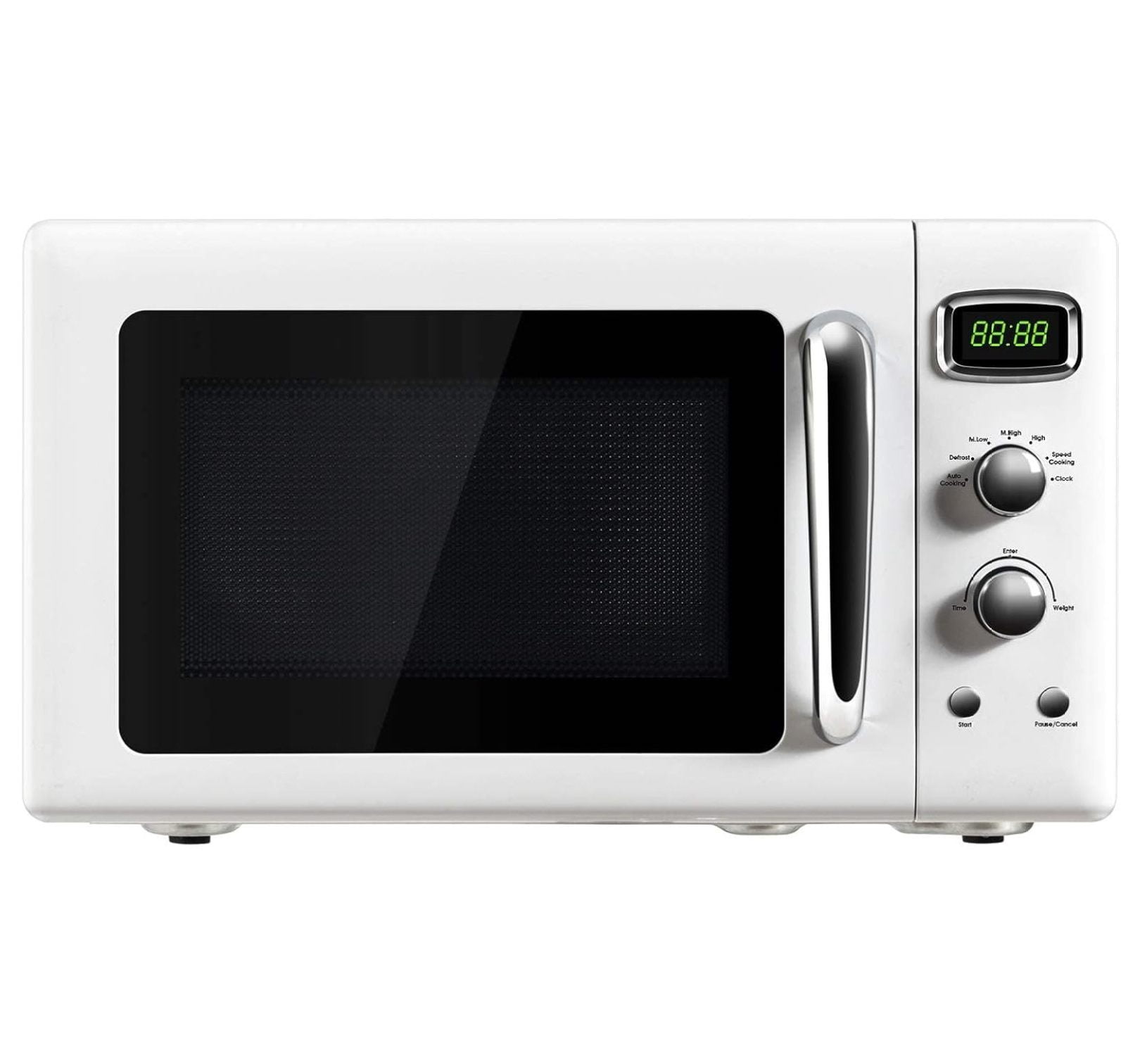 Microwave, 900W/0.9Cu.Ft, Small Countertop Microwave w/Defrost & Auto
