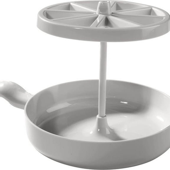 Microwave Bacon Cooker, Bacon Cooker for Microwave Oven, Bacon Grease Saver with Strainer, Bacon Wizard Bacon Microwave Tray, Cookware Microwave Dish Prep Trays, Bacon Rack for Oven Cooking