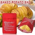 thumbnail image 1 of Microwave Baked Potato Bag 2 Pack, Fast Cooking 4 Minutes, Perfect Steaming Tender Potatoes With Insulated Design Reusable Machine Washable, 1 of 7