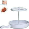 thumbnail image 1 of Microwave Barbecue Grill Maker Cookware Dish with Strainer Rack for Efficient Oven Cooking, 1 of 8