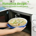 thumbnail image 1 of Microwave Bowl Cover under $5! Yrmaups Daily Household Microwave Food Heating Bowl Rack, Microwaveable Heating Bowl Set, Heat Resistant Bowl Holder, Kitchen Microwave Accessories, 1 of 6