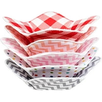 Microwave Bowl Holder Set of 5 Hot Bowl Holders Heat Insulated Microfiber & Sponge Heat Resistant Bowl Cozies for Hot & Cold Food Bowl Holder for Soup, Pasta, Noodles & Rice Bowl