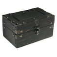 thumbnail image 2 of Aazon.co: Hooyoyo 1 PC Wooden Storage Box Vintage Decor Container With Lid Sall Storage 2 of 11