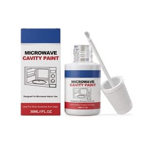 Microwave Cavity Paint Inside Gloss White Microwave Cavity Touch Up Paint for Scratches 30Ml