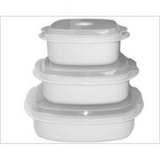 Microwave Cookware Set White