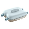 thumbnail image 1 of Microwave Corn Steamer With Lid And Handle For Cooking Corn On The Cob Quickly And Easily Using Food Grade Safe Material Dishwasher Friendly Kitchen Dorm, 1 of 3