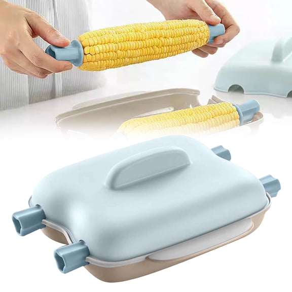 Clearance Bakeware under $10,Microwave Corn Steamer Microwave Corn On The Cob Steamer Portable Corn Steamer With Lid And Handle Kitchen Cooking Tools Dishwasher Kitchen Quarters