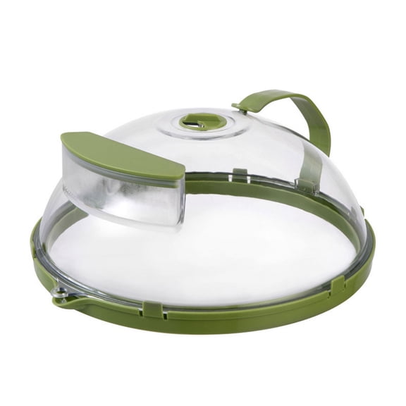 Microwave Cover for Food Clear Splatter with Handle and Water Storage Box Splash Heating