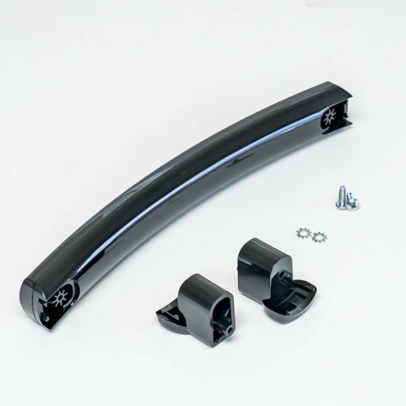 Microwave Door Handle & Handle Support Kit For GE JVM3160DF4BB