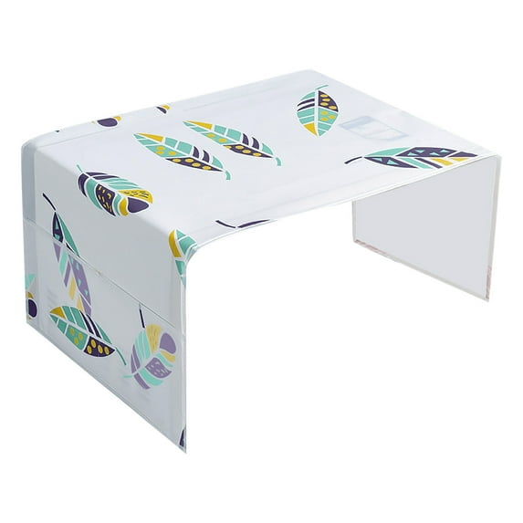 Microwave Dust-Proof Cover Oven Protective Cover Peva Material Printed Hanging Bag Design, Waterproof Spill-Resistant Dust Protection For Kitchen Microwave Oven, Cute Printed