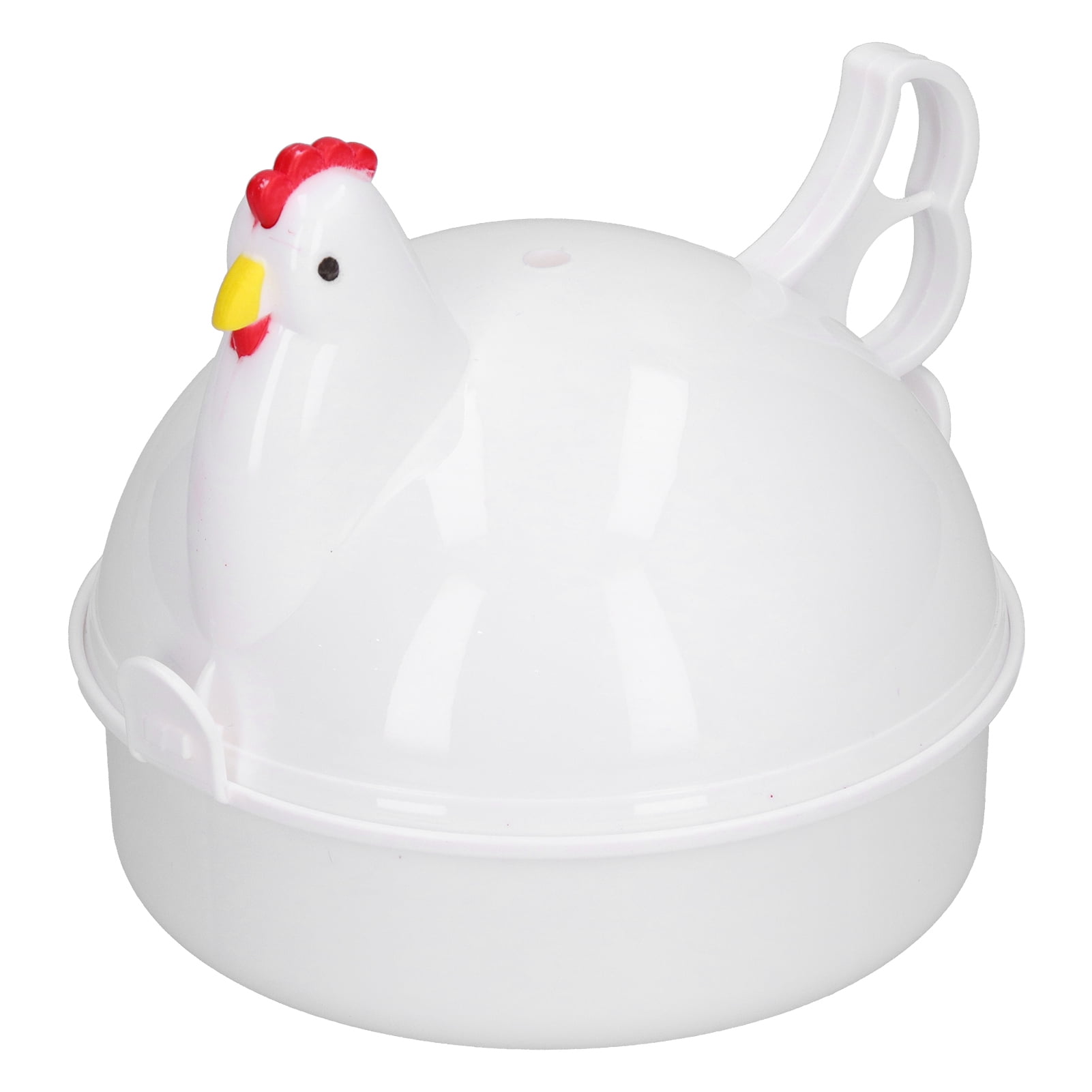Microwave Egg Boiler, Fast, Easy Cooking for Perfect Eggs, Includes Shell   Buckles, 5.1 Inch