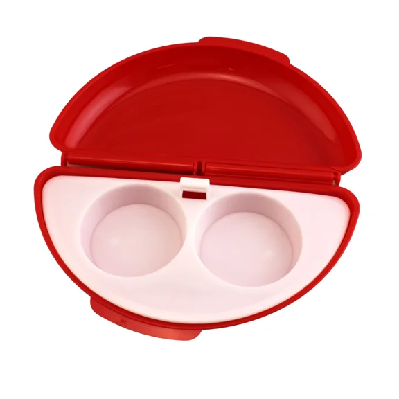 Microwave Egg Cooker Scrambled Egg Poacher For Sandwiches & Omelets Bpa-Free