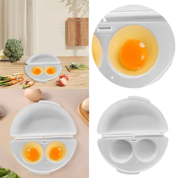 Microwave Egg Cooker and Omelet Maker Nonstick Foldable Baking Pan for Kitchen Breakfast Accessories