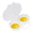 thumbnail image 1 of Microwave Egg Poacher Cooker Nonstick Cavity Boiler With Lid Double Drain Cups For Easy Breakfast Preparation, 1 of 7