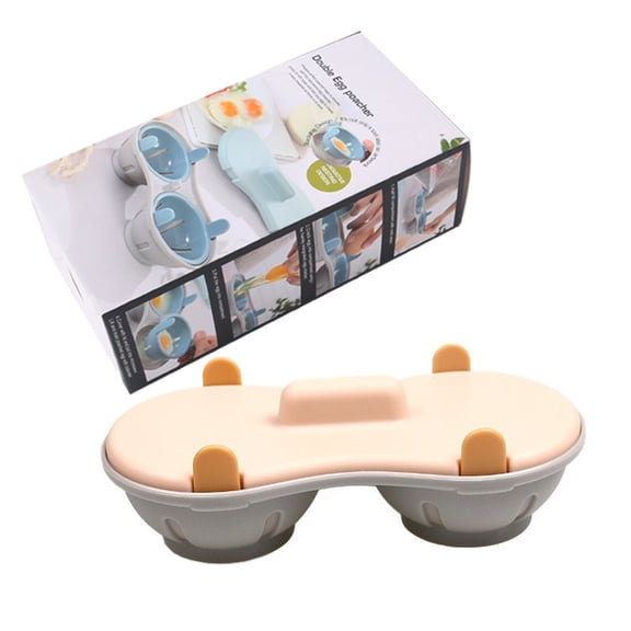 Microwave Egg Poacher and Steamer, Penguin-Shaped Multi-Functional Egg Cooker for Poached and Boiled Eggs, Heat-Resistant BPA-Free Steaming Tool for Quick Breakfast & Meal Prep, Arctic White