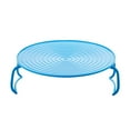 thumbnail image 1 of Microwave Folding Tray, 2025 New Microwave Stacker Cooker- 2 Tier Microwave Plate Stacker, Double Wave 2 Tiered Microwave Plate Stacker, Microwave Accessories 1pcs, Blue, 1 of 8
