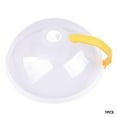 thumbnail image 1 of Microwave Food Dish Anti-Splatter Cover Guard Lid With Steam Vents Plate kol0, 1 of 1