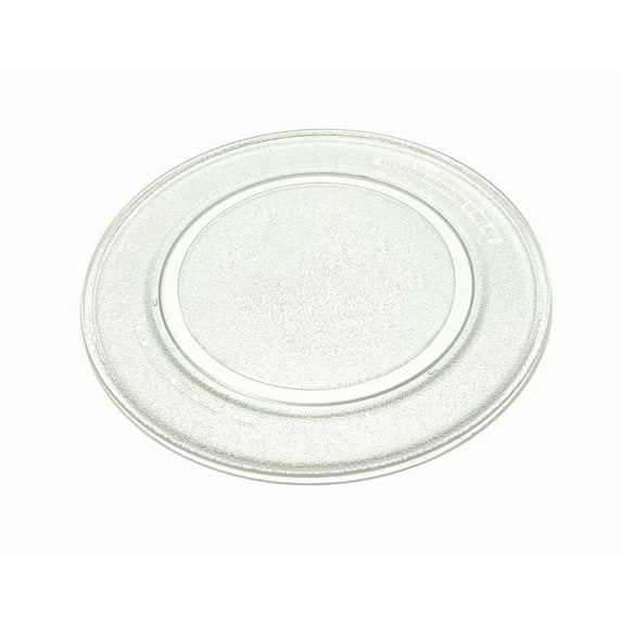 Microwave Glass Plate Compatible With Sharp Model Numbers R530AW, R-530AW, R530BK, R-530BK, R530BS, R-530BS, R530BW