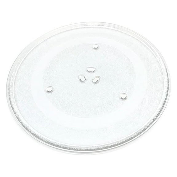 Microwave Glass Turntable Plate - 14-1/4 Inch - Replacement for ME19R7041FS/AA, ME19R7041FT, ME19R7041FT/AA, ME19R7041FW Models