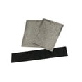 thumbnail image 1 of Microwave Grease And Charcoal Filter Set Compatible With Sharp Model Numbers R1505LK, R-1505LK, R1506, R-1506, R1510, 1 of 1