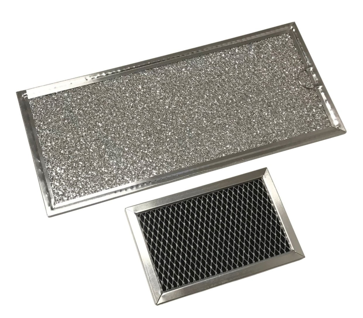 Microwave Grease & Charcoal Filter Set Compatible With Amana Model Numbers AMV1154BAB, AMV1154BAQ, AMV1154BAS