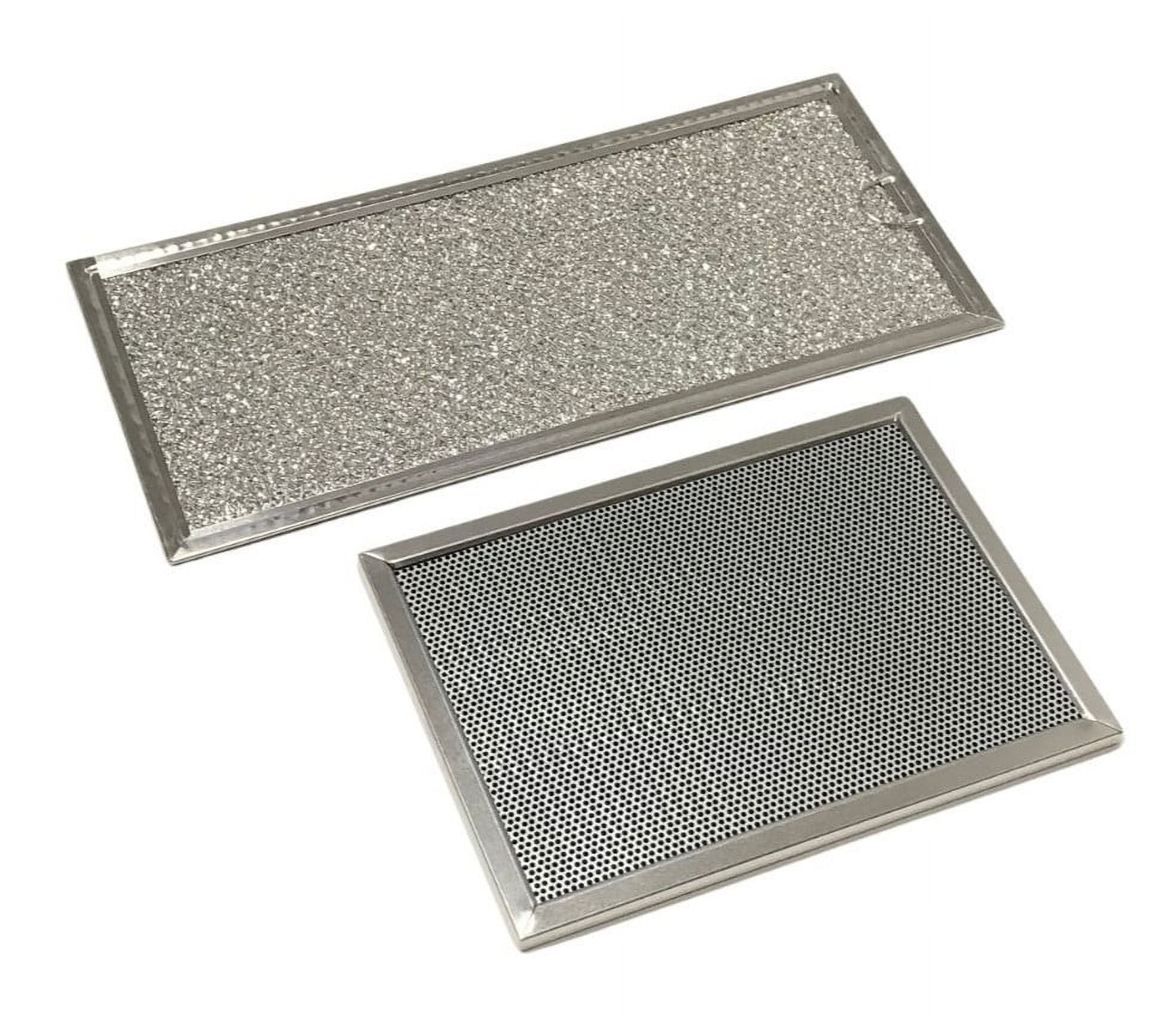 Microwave Grease & Charcoal Filter Set Compatible With GE Model Numbers JNM1851DMCC01, JNM1851DMWW01, JNM1851SM2SS