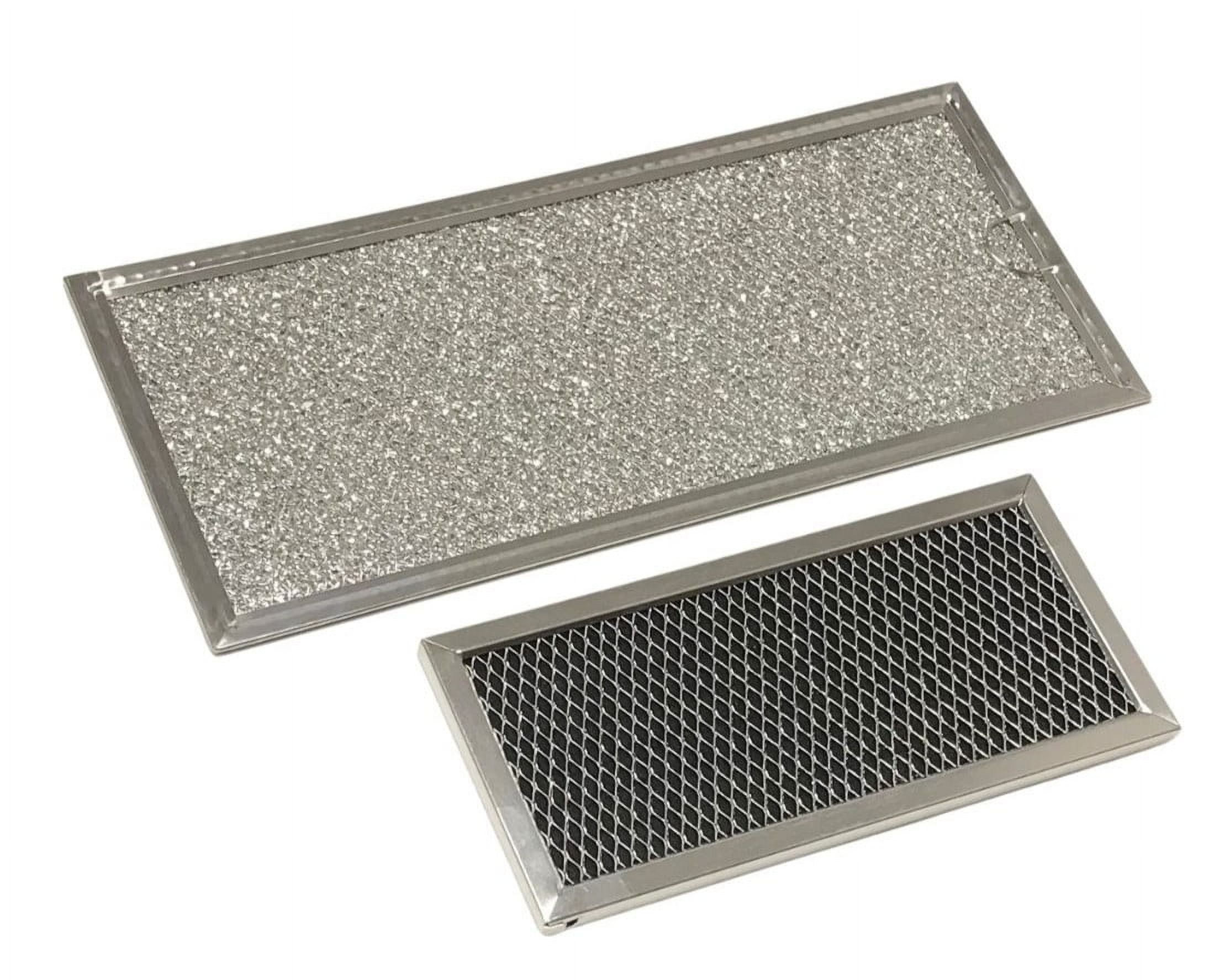 Microwave Grease & Charcoal Filter Set Compatible With Samsung Model Numbers ME21H706MQG, ME21H706MQG/AA, ME21H706MQG/AC