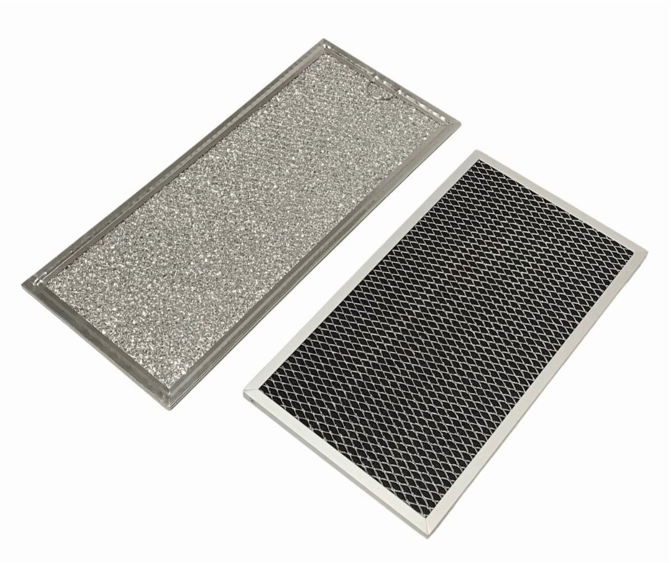 Microwave Grease & Charcoal Filter Set Compatible With Samsung Model Numbers SMH8165B, SMH8165B/XAA, SMH8165B/XAC