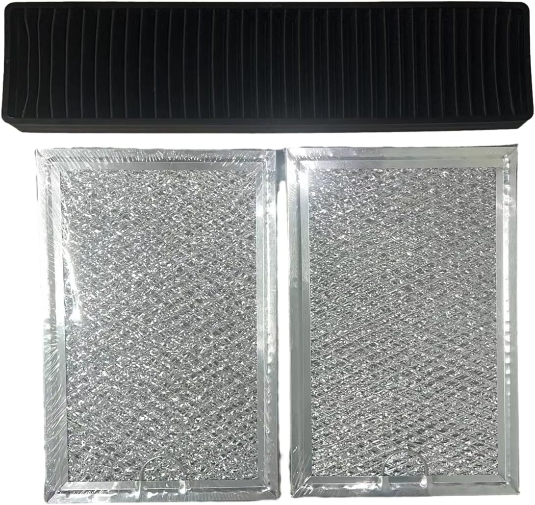 GE Microwave Grease Filter Replacement For JVM3160RF8SS, JVM7195BL5TS, JVM7195DK5BB Models