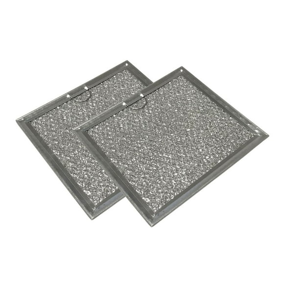 Microwave Grease Filter - Two Pack Compatible With GE Model Numbers JNM7196SK3SS, JNM7196SK4SS, JVM1950DR1BB