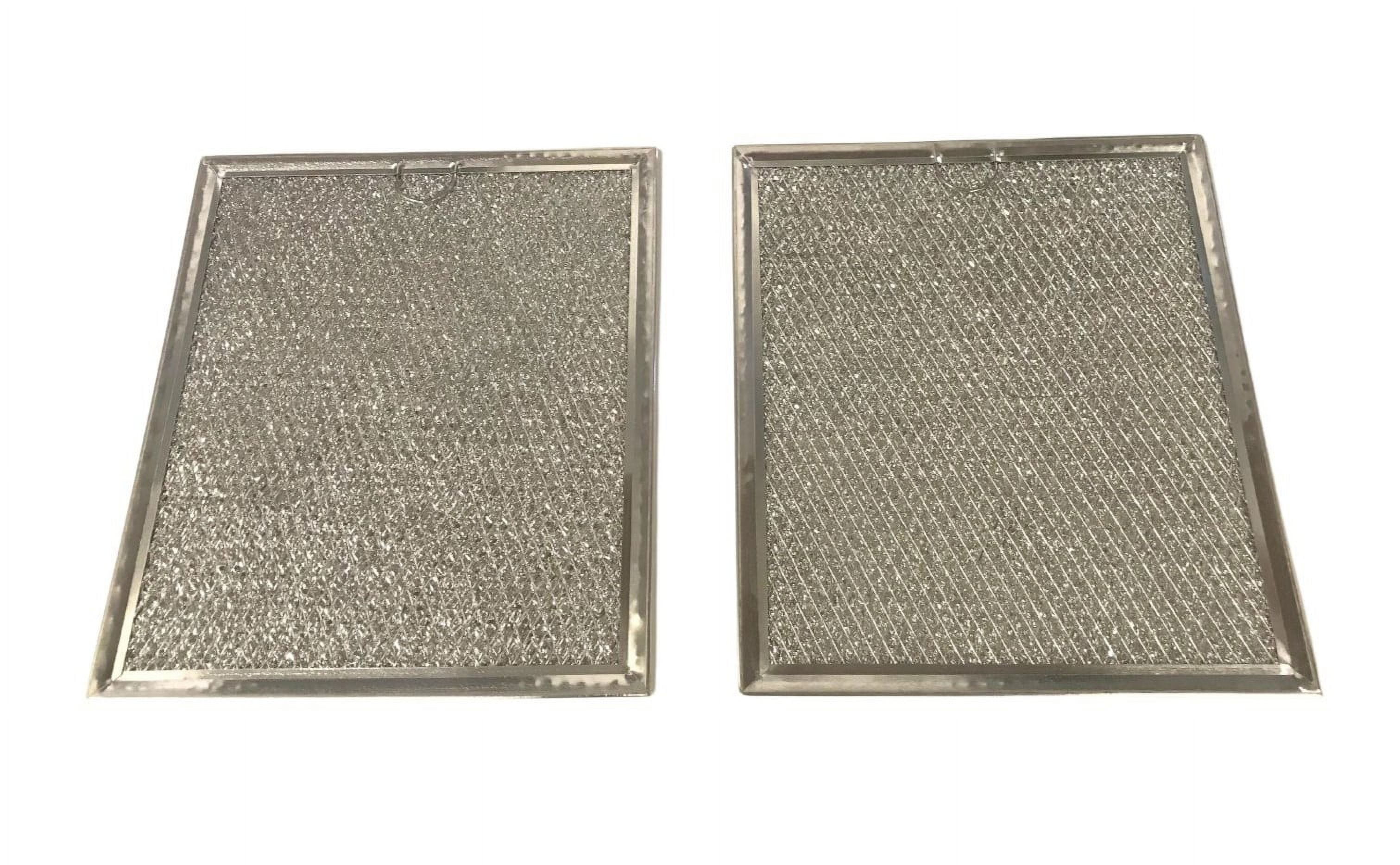 Microwave Grease Filter - Two Pack Compatible With GE Model Numbers JVM1631BB006, JVM1631BB007, JVM1631BB01