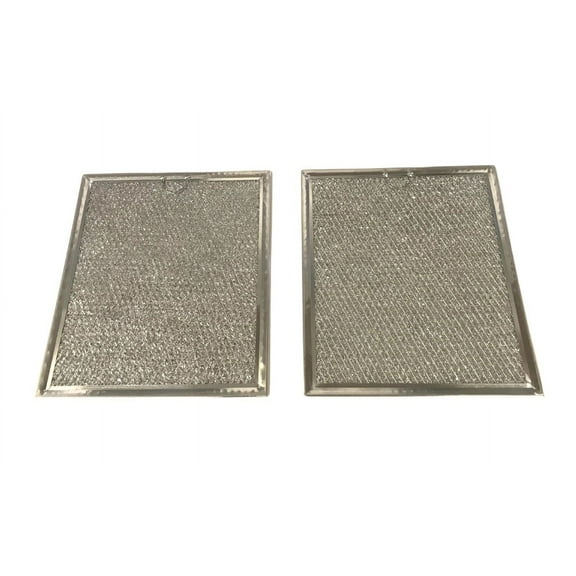 Microwave Grease Filter - Two Pack Compatible With GE Model Numbers JVM1650CH03, JVM1650SB001, JVM1650SB002