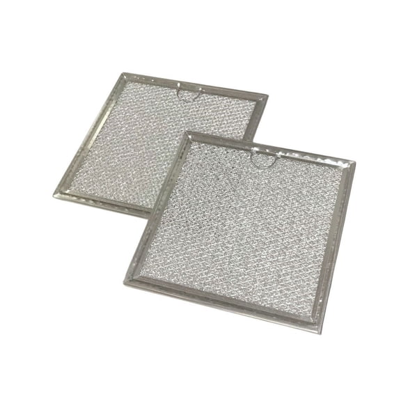 Microwave Grease Filter - Two Pack - Heavy Duty Compatible With GE Model Numbers JNM7196SK1SS, JNM7196SK2SS