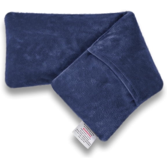 uncn Microwave Heat Pad with Washable Cover Heat Packs for Relaxation Microwavable Wheat Bags (44×13.5cm) Soft Weighted Neck Warmer for Hot/Cold Use