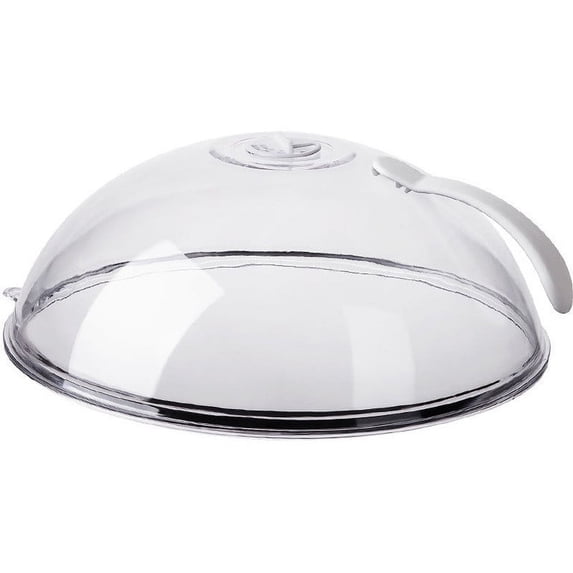Microwave Heating Cover with Greaseproof Lid, Spill Protection, Breathable Design, Food Safe Material, Easy to Clean & Even Heating