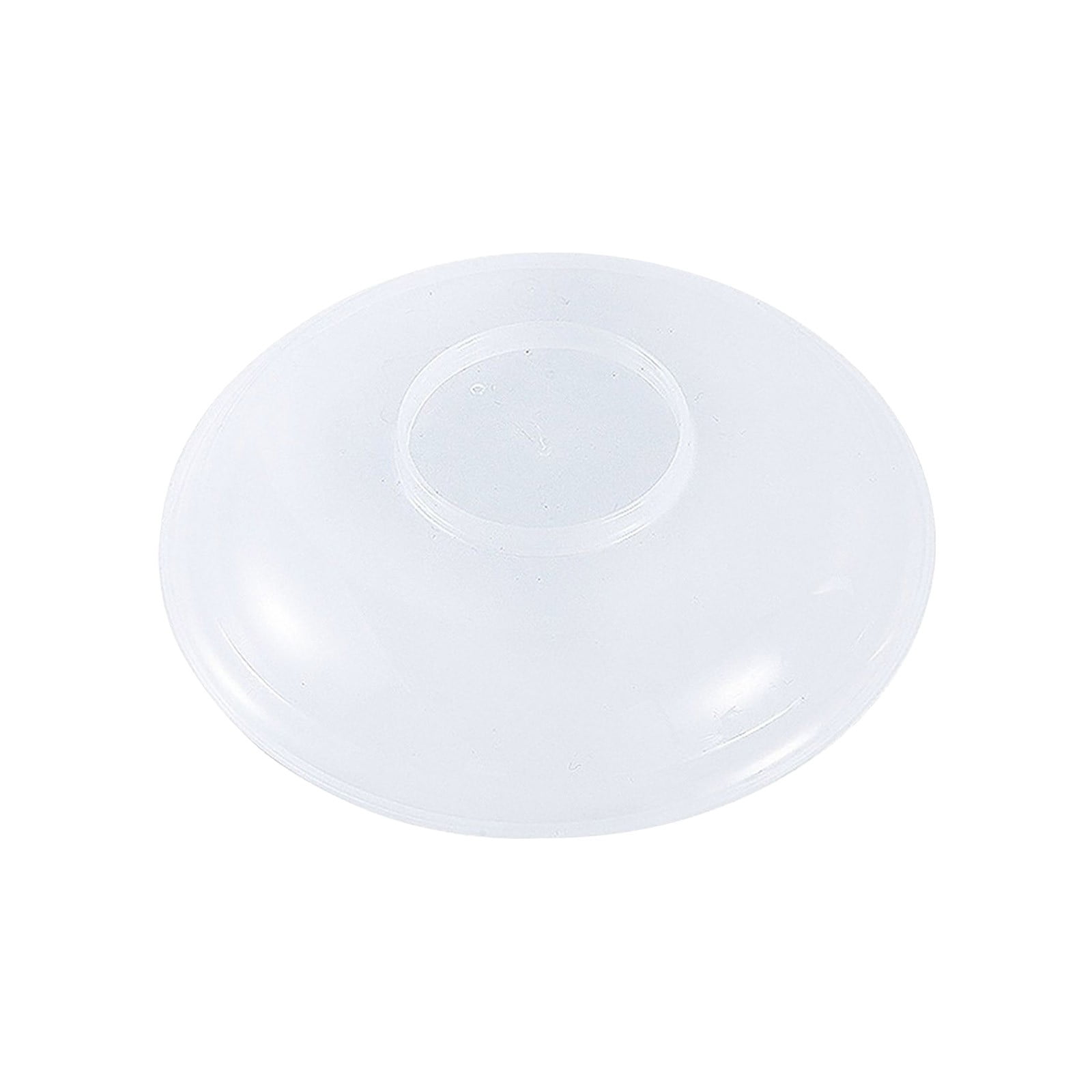 Microwave & Refrigerator Safe Plate Cover - Transparent Plastic Lid, Steam Vents, Oil-Proof, Reusable