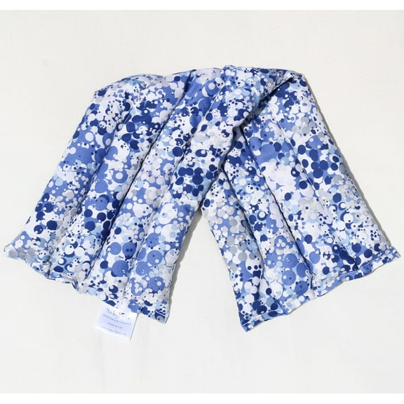 SacksyThyme Microwave Moist Heat Therapy Heating Pad for Back, Stomach, Shoulder, 22" x 7.5"