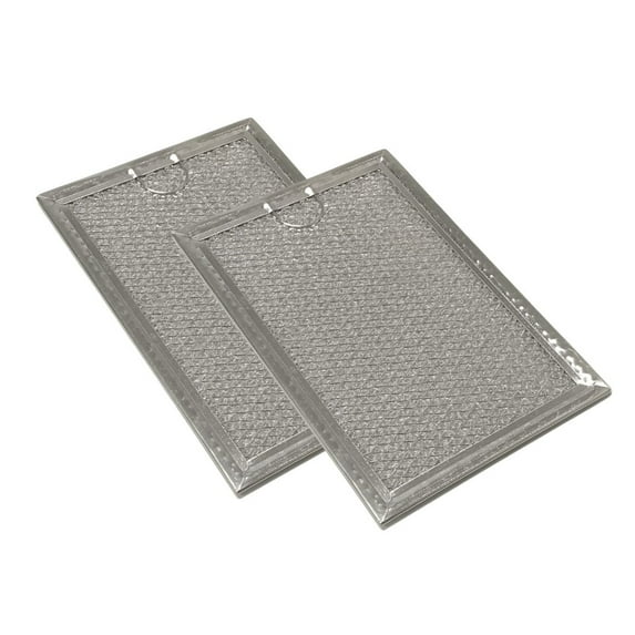 Microwave Heavy Duty Grease Filter Two Pack Compatible With LG Models MV1501B, MV1501BQ, MV1501W, MV1515B, MV1515W