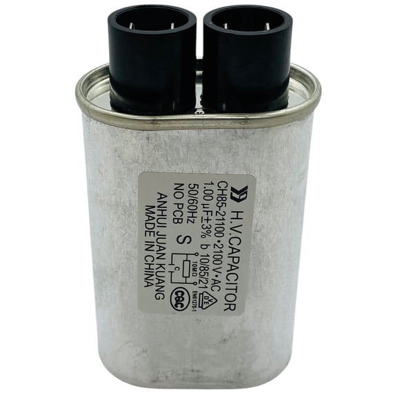 Microwave High Voltage Capacitor, 2100 vac, 1.0 mfd uf, 13QBP21100