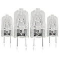 thumbnail image 1 of Microwave Light Bulb for GE Samsung Kenmore Maytag Elite Over The Stove Range Microwave Oven, Night Light/Stove Light Bulb G8 120V 20W Under Microwave Light, Replaces WB25X10019 WB36X10213, 4 Pack, 1 of 6