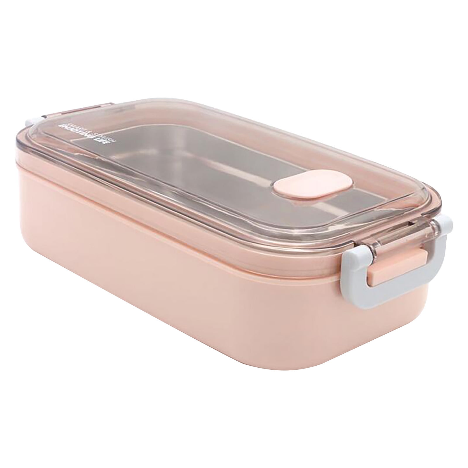 Microwave Lunch Box Japanese Wood Bento Box 2 Layer Container Storage New