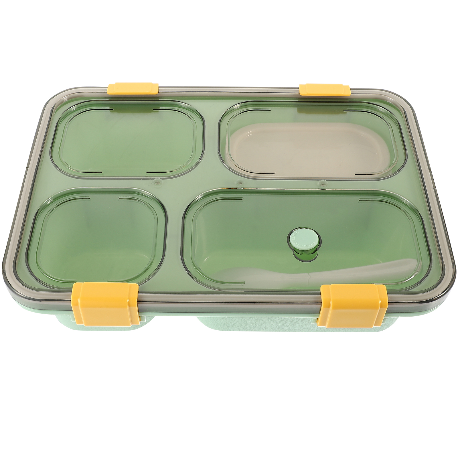 Microwave Lunch Boxes for Adults Food Container Divider Bento Dinner Tray Kids Lunchbox Divided