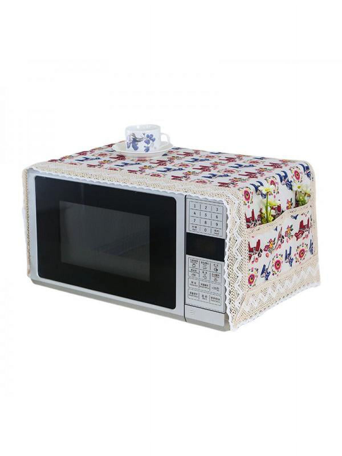 Lightweight Microwave Top Cover Multi-Purpose Breathable Microwave Oven  Dust Cover for Home Microwave Oven Cover