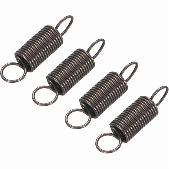 Microwave Oven Door Spring Universal Latch Friction Spring Aluminum 7x27MM Compatible for Oven Stove Range Black 4PCS - Multi-Functional High-Efficiency Design for Modern Kitchen Househ