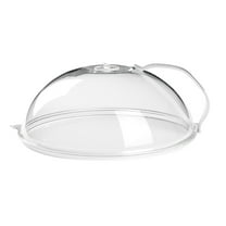 Microwave Oven Food Cover, Upgraded Wide Design 26X10Cm, Heat Resistant Up To 200°C High-Temp Safe Pc Material Steam Proof Easy To Clean
