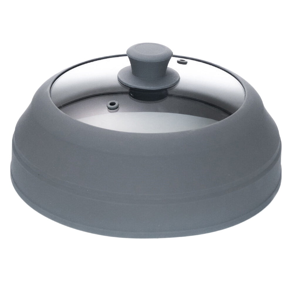 Microwave Oven Lid Kitchen Food Preservation Covers Supply Heating Microwave Silica Gel Glass