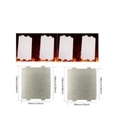Microwave Oven Mica Plate Sheet, 6 PCS Universal Waveguide Cover Repairing Part for All Microwave Oven 2 Size
